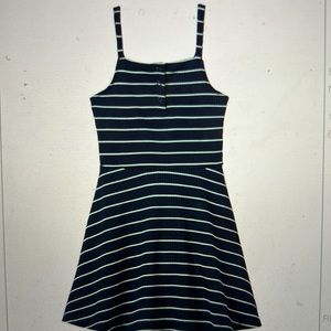 Zara stripped ribbed dress size 6
